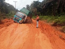 Akses Jalan Mirip Persawahan