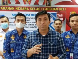 OBH YESAYA 56 Sosialisasikan UU No 22 Tahun 2022 Di Rutan Labuhan Deli