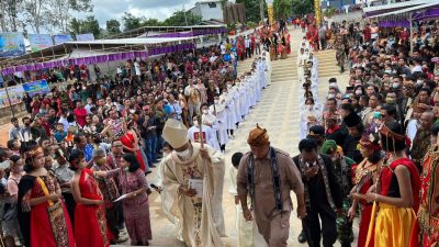 Gereja Maria Ratu Pencinta Damai Diresmikan