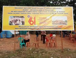 SMK Taruna Manis Mata Adakan Lomba Pramuka