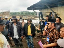 Masyarakat Desa Partibi Lama Geruduk Pembangunan Wisma Atlet    
