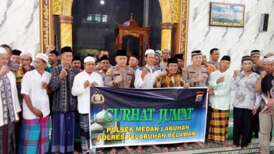 Curhat Jumat Dilaksanakan di Mesjid AL Kausar