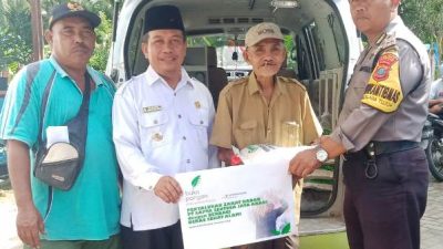 Laznas DPF Bagi Beras di Telaga Tujuh