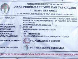 Material Peningkatan Jalan Desa Segar Wangi Tanpa Ijin     