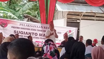 Anggota DPRD Sumut Sugianto Makmur Reses di Gebang