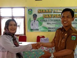 Serah Terima Jabatan Kepala Desa Sungai Pandan