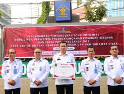 Kanwil Kemenkumham Sumut Komit Lanjutkan Pelaksanaan Zona Integritas