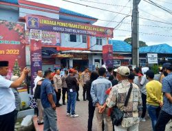 Mahasiswa Demo Lapas Binjai Desak Pecat Oknum Polsupas