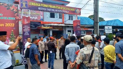 Mahasiswa Demo Lapas Binjai Desak Pecat Oknum Polsupas