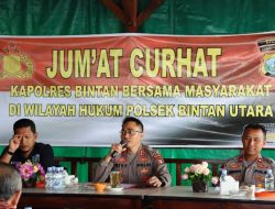 Jumat Curhat Masyarakat Apresiasi Kinerja Bhabinkamtibmas
