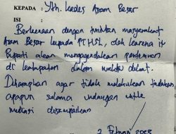 Habis Unjukrasa di Asam Besar Terbitlah Memo Bupati Ketapang