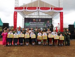 Danrem 022/PT Dampingi Pangdam I/BB Launching Ketahanan Pangan di Simalungun
