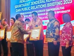 Imam Suyudi Terima Penghargaan dari Sekjen