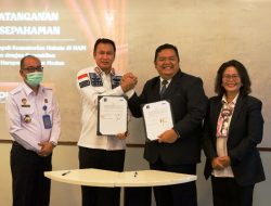 Kakanwilkumham Sumut Teken MoU dengan Universitas Pelita Harapan