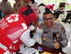 Bakti Sosial Polres Bintan Kumpulkan 180 Kantong Darah