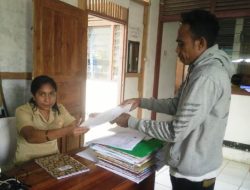 Pemuda Desa Raimataus Melapor ke Inspektorat Malaka