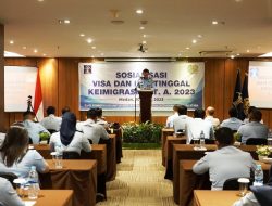 Sosialisasi Visa dan Izin Tinggal Keimigrasian