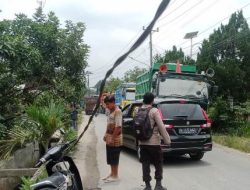 Kabel PLN Putus Nyaris Renggut Nyawa Pengendara