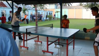 Kakanwil Kumham Sumut Resmikan Sarana Olahraga Lapas Tanjung Balai Asahan
