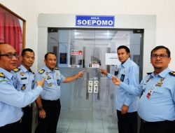 Cegah Gangguan Keamanan, Kakanwilkumham Sumut Sterilkan Kantor 
