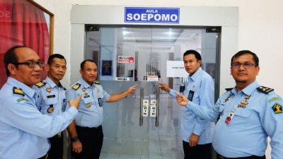 Cegah Gangguan Keamanan, Kakanwilkumham Sumut Sterilkan Kantor 