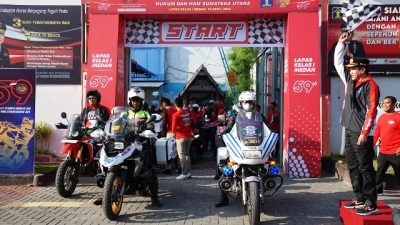 Rangkaian Peringatan HBP ke-59 Touring Bersama dan Bakti Sosial  