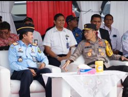 Kanwil Kemenkumham Sumut Hadiri Apel Gelar Pasukan Operasi Ketupat Toba 2023