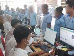 Napi Narkotika Langkat Cetak e-KTP   