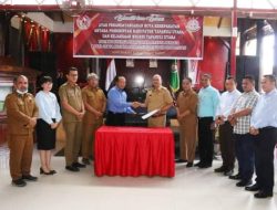 Pemkab Taput Lakukan Penandatangan Nota Kesepahaman 