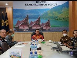 Kakanwil Kemenkumham Sumut Hadiri Arahan Tugas dan Evaluasi Dari Sekjen