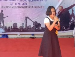 Disbudpar Toba Menampilkan Bakat Kaum Muda  