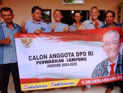 Bakal Calon DPD, SM.HERLAMBANG Siap Kurangi Kemiskinan