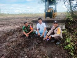 Warga Singkup Siapkan Lahan Mapolsek
