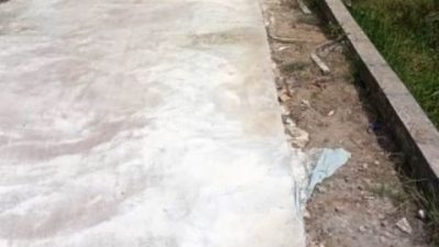 Proyek Negara di Sukaharja Delta Pawan Diduga Misterius