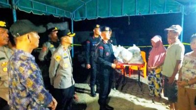 Korban Kebakaran Langkat Terima Bantuan Kapoldasu