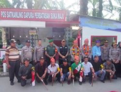 Dir Binmas Polda Sumut Kunjungi Desa Suka Maju Langkat