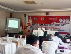 PWI Bonapasogit Dan Telkomsel Gelar Workshop Jurnalis Digital