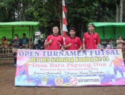 Turnamen Futsal Ramaikan HUT DUS Selinsing Kemuning XIV