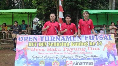 Turnamen Futsal Ramaikan HUT DUS Selinsing Kemuning XIV