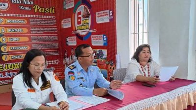 OBH Yesaya 56 Tanah Karo Laksanaan Pemberdayaan Masyarakat di Rutan Kelas II B Kabanjahe