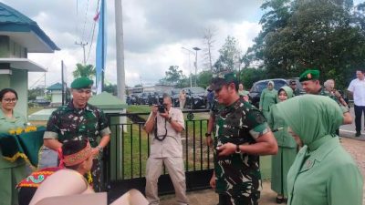 Pangdam XII/Tpr Mayjen TNI Iwan Setiawan Kunker ke – Lamandau