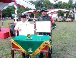 Dandim1017/Lmd Letkol Armed Ari Sugihargo Buka TMMD 2023