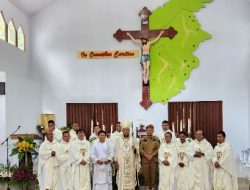 Gereja Stasi St. Ambrosius Sukaria dan St Stefanus Kendawangan Diresmikan