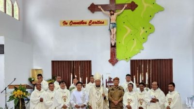 Gereja Stasi St. Ambrosius Sukaria dan St Stefanus Kendawangan Diresmikan