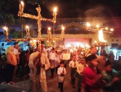 Festival Pawai Obor Kreatif Dan Milad Patuah di Tanjung Pura