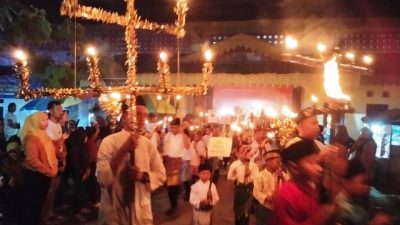 Festival Pawai Obor Kreatif Dan Milad Patuah di Tanjung Pura
