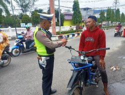 Polres Tanjungbalai Sosialisasi Operasi Patuh Toba 2023