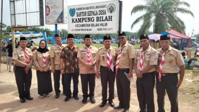 Sambut HUT Gudep SDN No. 01 Bilahilir Gelar  Perkemahan Morse