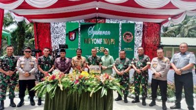 Kapolres Langkat Hadiri Syukuran HUT Yonif Raider 100