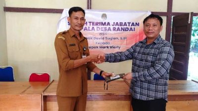 Jabatan Kepala Desa Randai Diserahterimakan